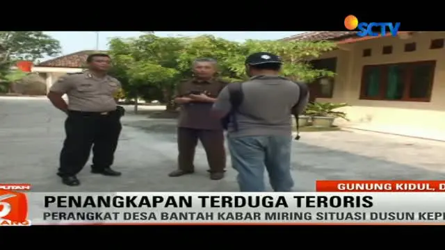 Situasi di Dusun Kepek, Gunung Kidul, Yogyakarta, kembali normal pasca penangkapan terduga teroris.