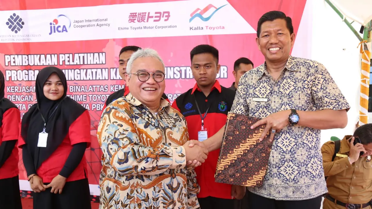 Kemnaker Gandeng Jepang Latih Instruktur Kejuruan Otomotif