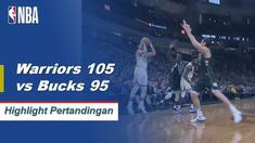 Klay Thompson memimpin dengan 20 poin, enam assist dan lima rebound melawan Milwaukee, 105-95.