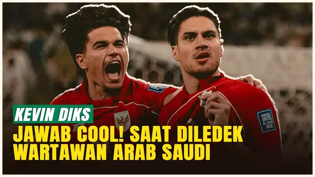 VIDEO: EKSKLUSIF: Kevin Diks Jawab Santai saat Diledek Wartawan Arab Saudi soal Penalti!