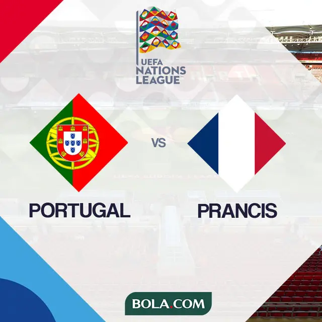 UEFA Nations League - Portugal Vs Prancis