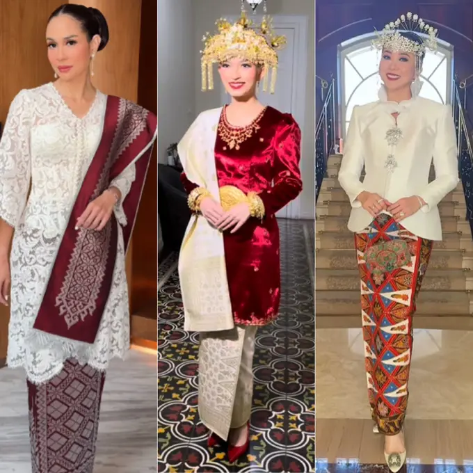 Menteri hingga Istri Pejabat kenakan busana desainer Indonesia saat Hari Kemerdekaan Indonesia ke-80 di Istana Negara