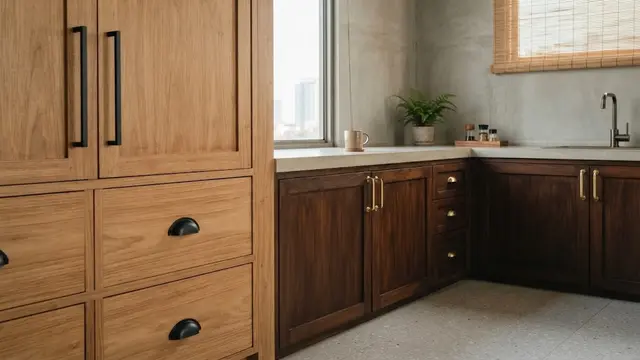 Tips Desain Interior untuk Kabinet Kayu Alami