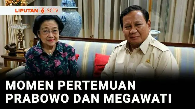 VIDEO: Prabowo-Megawati Bicara Empat Mata, Dasco: Bahas Masa Depan Indonesia