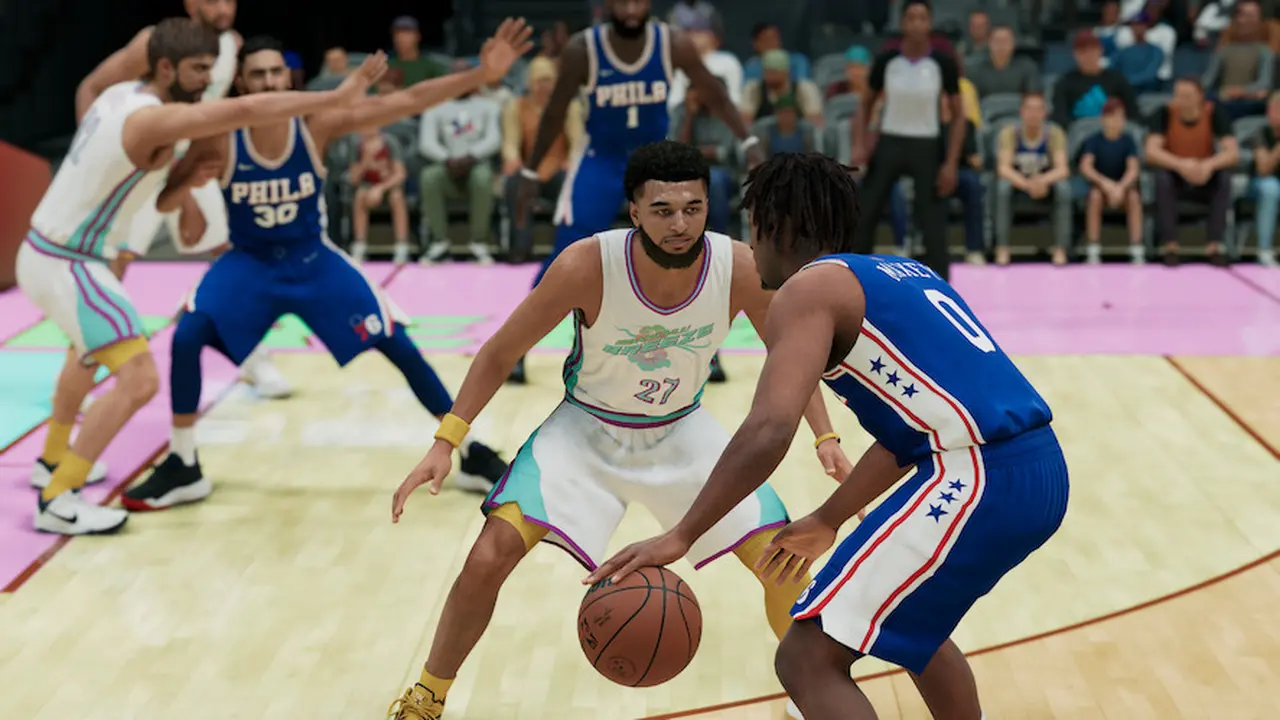 Tampilan Video Game NBA 2K22