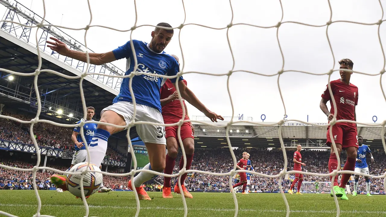 Foto: Tak Ada Pemenang Pada Laga Everton Vs Liverpool di Liga Inggris, Derby Merseyside Berakhir Remis