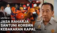 Jasa Raharja Santuni Korban Kebakaran Kapal