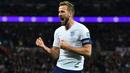 Kehadiran Harry Kane di lini depan Inggris membuat setiap lawan merasa terancam. (AFP/Glyn Kirk)