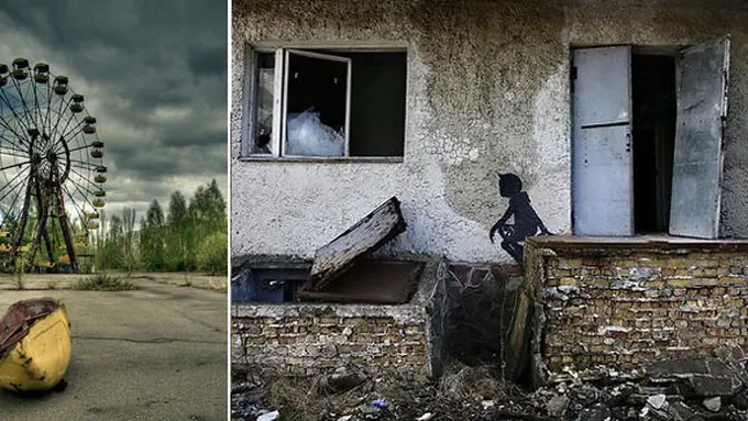 Sudut kota Pripyat (c) taringa