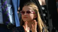 Putri Charlotte hadiri final Wimbledon 2024 bersama Kate Middleton. (dok. ANDREJ ISAKOVIC / AFP)