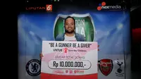 Saat Fans Arsenal Bantu Anak Indonesia