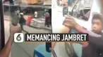 Sekelompok pemuda di dalam bus berhasil mengeprank jambret jalanan dengan casing handphone.