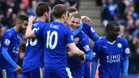 Video highlights momen penting pekan ini, Leicester City tetap garang meski striker andalan mereka, Jamie Vardy.