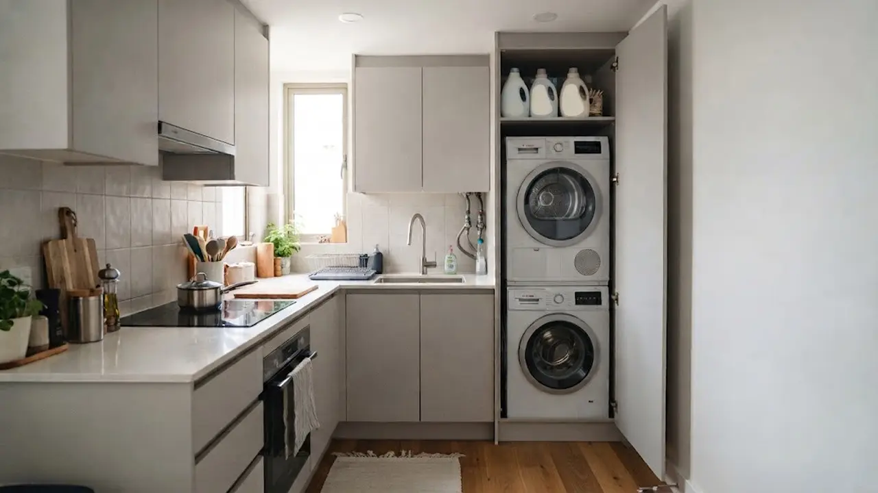 Model Laundry Room Minimalis di Ruang Sempit