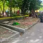 Penemuan potongan jasad di Kenjeran Park Surabaya. (Istimewa)
