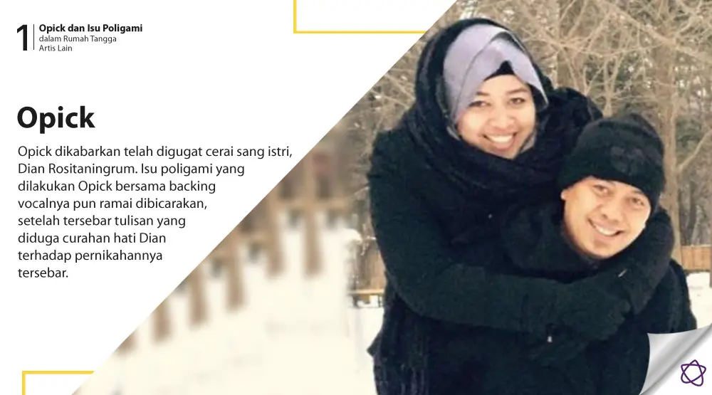 Opick dan Isu Poligami dalam Rumah Tangga Artis Lain. (Foto: dok. pribadi, Desain: Nurman Abdul Hakim/Bintang.com)