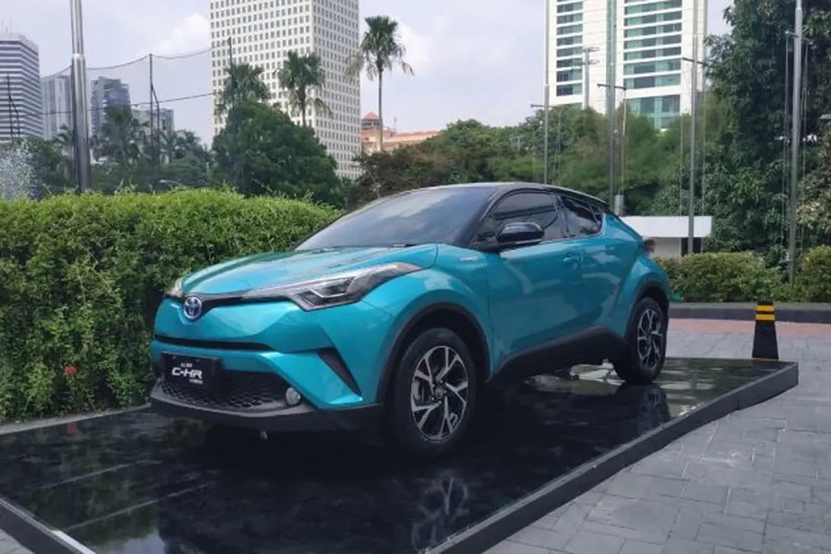 Toyota C-HR hybrid (Arief A/Liputan6.com)