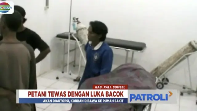 Seorang petani ditemukan tewas dengan sejumlah luka bacokan di kawasan Kabupaten Pali, Sumatera Selatan.