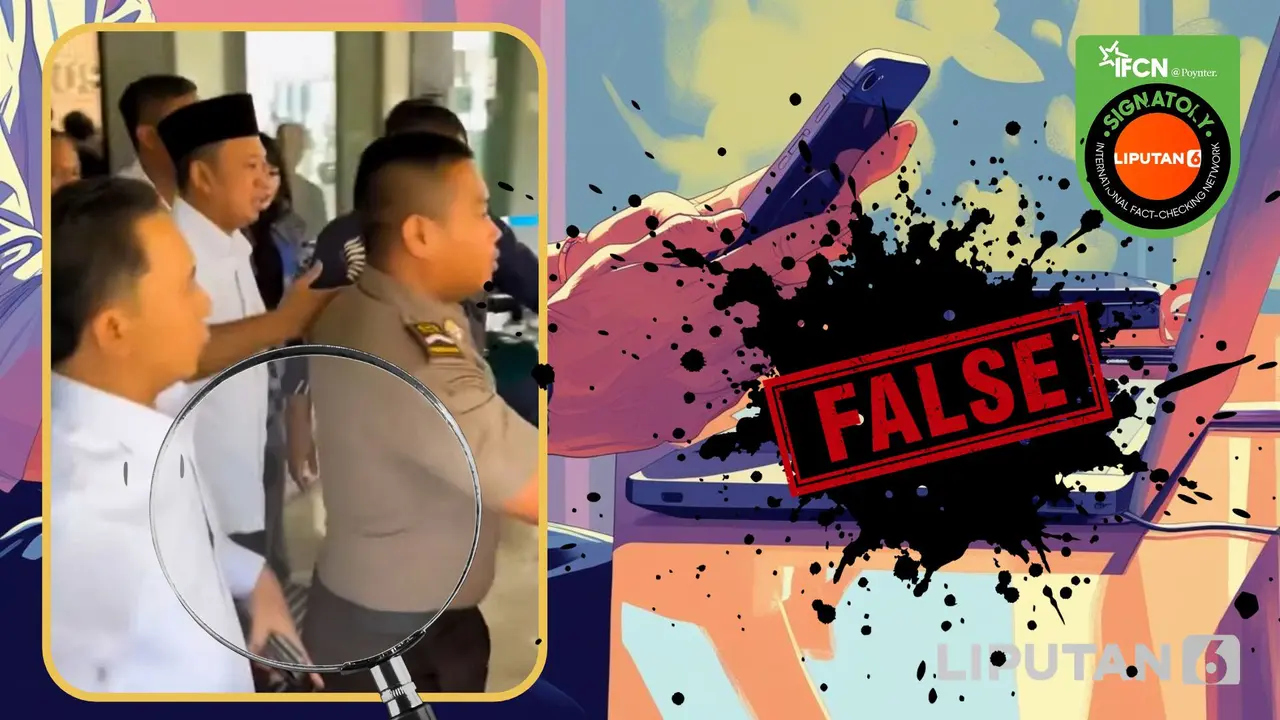 Cek fakta video penangkapan Nusron Wahid oleh KPK