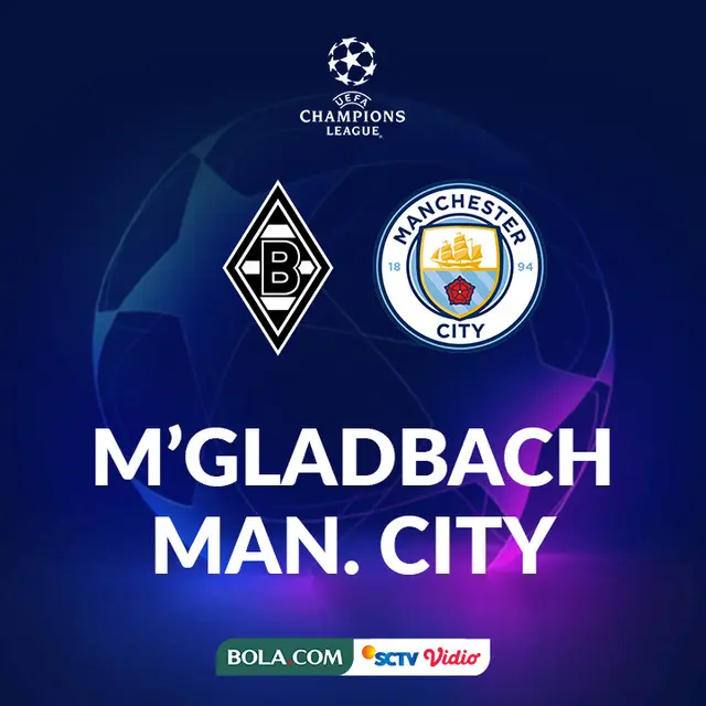 Borussia Monchengladbach Vs Manchester City