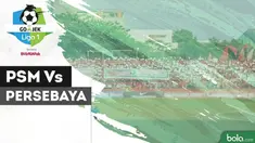PSM Makassar menang tipis 1-0 atas tamunya Persebaya Surabaya dalam lanjutan Gojek Liga 1 2018 bersama Bukalapak.