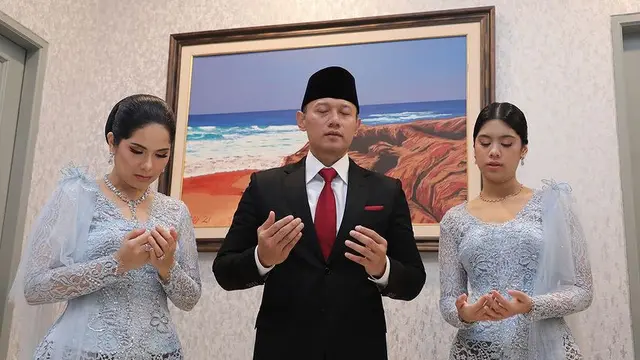 Potret Gaya Anggun Annisa Pohan Setia Dampingi AHY hingga Resmi Menjadi Menteri ATR