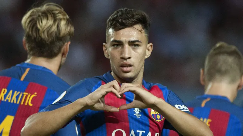 Munir El Haddadi berharap kembali memperkuat Barcelona musim depan.