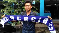 Kiper baru Persib Bandung, Muhammad Ridwan. (Okan Firdaus)