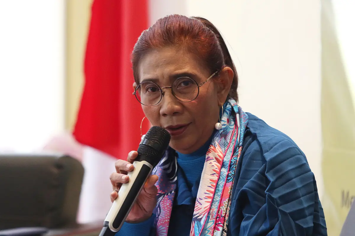 Susi Pudjiastuti Bahas Masalah Natuna di DPP PKS
