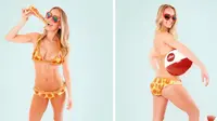 Fantastis, Bikini dari Pizza Asli Dijual Rp 133 Juta