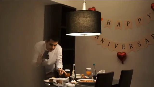 6 Momen Perayaan Anniversary Pernikahan Rizky Alatas dan Adzana Bing Slamet, Romantis