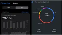 6 Tangkapan Layar Durasi Screen Time Netizen Lebih 10 Jam Ini Bikin Tepuk Jidat