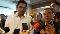 Bobby Nasution mendatangi Fraksi Gerindra, Gedung Nusantara lantai 17 di Kompleks Parlemen, Senayan, Jakarta, Jumat (21/1/2020). (Merdeka/Ahda Baihaqi)