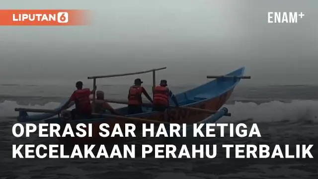 VIDEO: Operasi SAR Hari Ketiga Kecelakaan Perahu Jukung Terbalik Di Pantai Congot