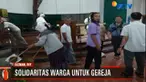 Warga mengaku prihatin dan berharap kejadian ini tidak merusak hubungan baik antar umat beragama.
