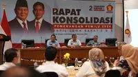 Sekretaris Jenderal Partai Gerindra Ahmad Muzani menghadiri rapat konsolidasi bersama kader Gerindra dapil Jawa Barat I (Kota Bandung, Kota Cimahi) dan II (Kabupaten Bandung, Kabupaten Bandung Barat), Rabu (29/11/2023). (Foto: Dokumentasi Gerindra).