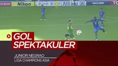 Berita video gol spektakuler dari pemain Ulsan, Junior Negrao saat melawan Beijing FC di Liga Champions Asia, Kamis (10/12/20).