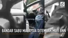 Badan Narkotika Nasional (BNN) menggagalkan upaya penyelundupan sabu dan ekstasi dari Malaysia. Satu orang bandar bernama NG Eng Aun alias Peter (WN Malaysia) tewas ditembak dalam operasi tersebut.