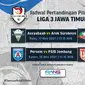 Jadwal Liga 3 Jawa Timur 17-18 November 2021 (Sumber foto : dok, Vidio.com)