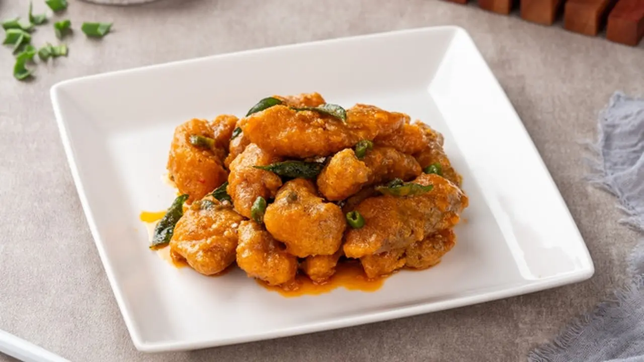 ikan fillet goreng telur asin