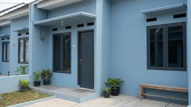 Warna Cat Teras Rumah Subsidi yang Mewah