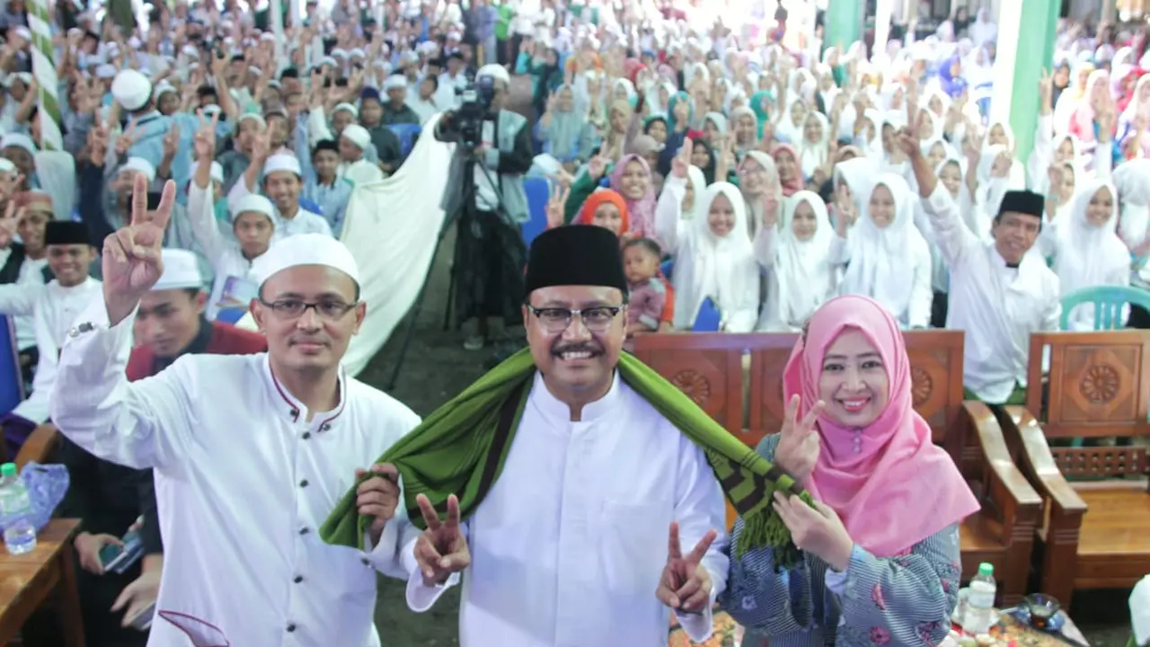 Calon Gubernur Jawa Timur Syaifullah Yusuf