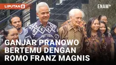 Capres Ganjar Pranowo Bertemu Tokoh Filsafat Moral Romo Franz Magnis