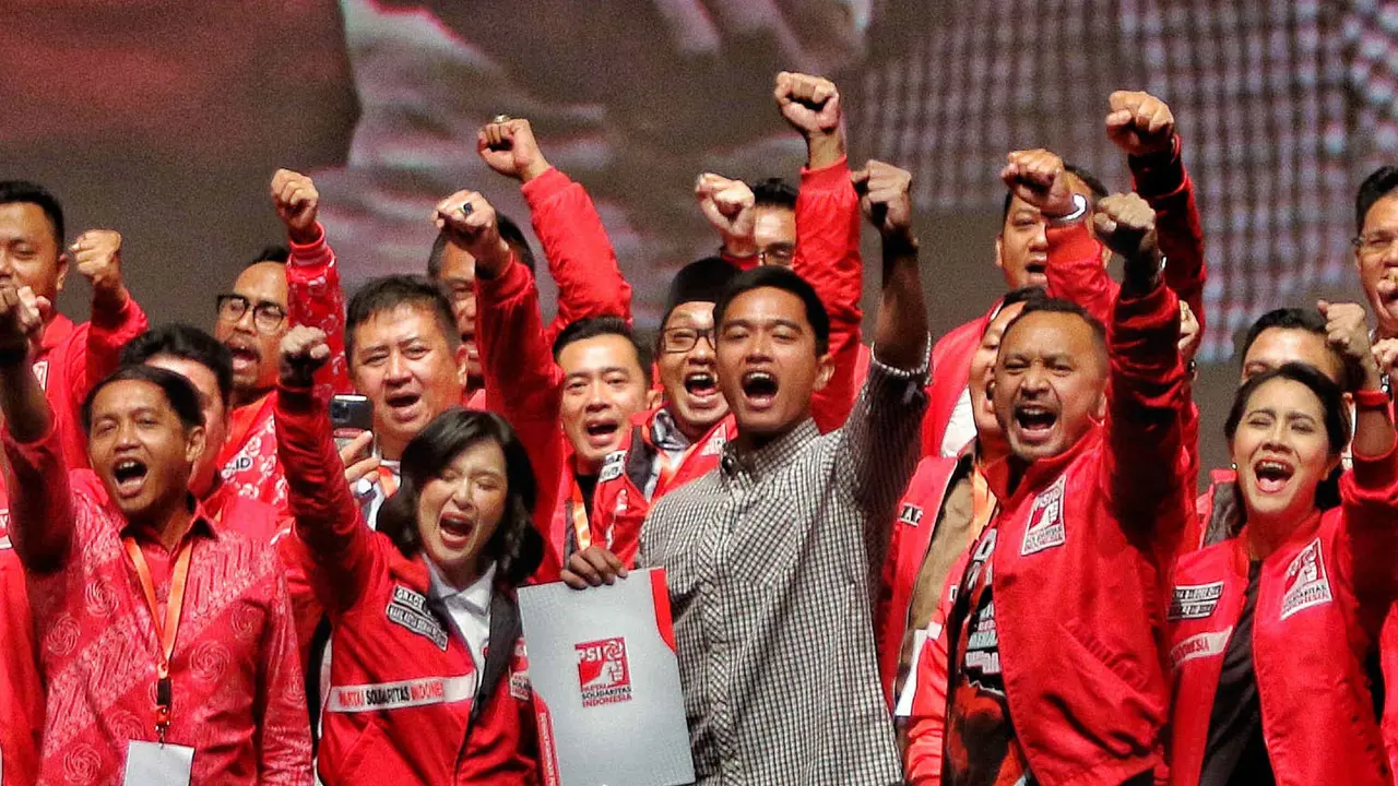 Kaesang Pangarep Resmi Jadi Ketua Umum Partai Solidaritas Indonesia