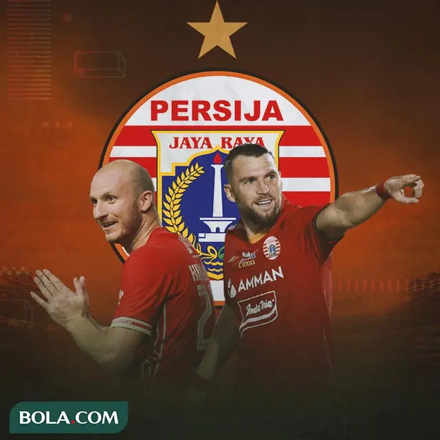 Persija Jakarta - Michael Krmencik dan Marko Simic