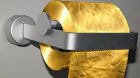 Tisu toilet emas seharga Rp 20 M