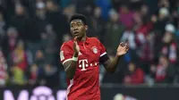 Bek Bayern Munchen asal Austria, David Alaba. (AFP/Christof Stache)