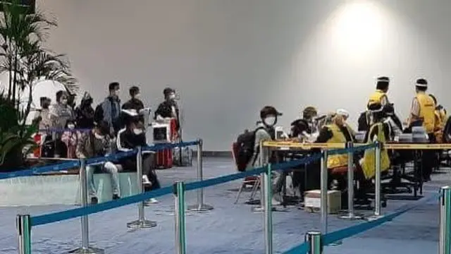 Pekerja Migran di Bandara Soekarno Hatta. Dok AP II