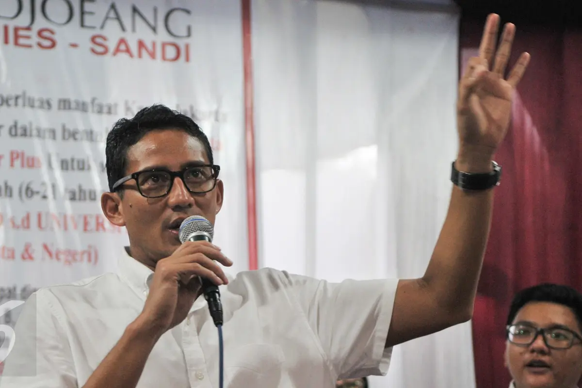 Sandiaga Uno Sosialisasikan Program KJP Plus di Batu Ampar