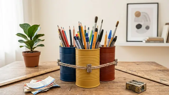 Tempat Pensil Kaleng Susu Bekas, Gemini AI